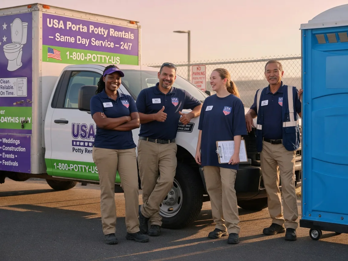 Porta Potty Rental company in Davidson, NC